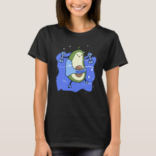 T-shirt Avocardio forme du cœur cardio Aquagym végan végét