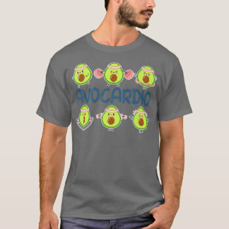 T-shirt Avocardio, Gym Funny, Exercice Avocado Pour Femmes