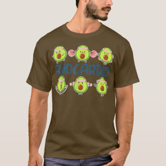 T-shirt Avocardio, Gym Funny, Exercice Avocado Pour Femmes