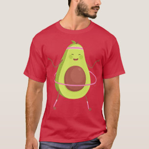 T-shirt Avocat amusant Doing Hula Hoop