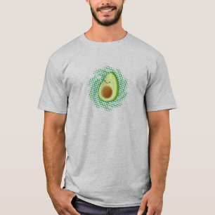 T-shirt Avocat Cartoon Cute Sur Vortex Dérangé