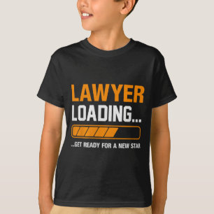 T-shirt Avocat Chargement Prêt pour une nouvelle star Prem