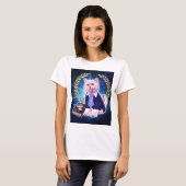 T-shirt Avocat de chat dans l'espace (Devant entier)