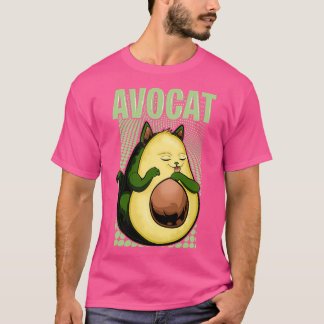 T-shirt avocat de chat drôle