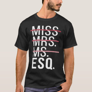 T-shirt Avocat de la Faculté de droit de l'Esq en cours