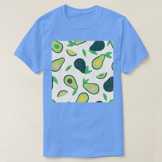 T-shirt Avocat Doodle Vector sans soudure (Design devant)