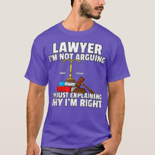 T-shirt Avocat Droit Drôle Pour Étudiant De Faculté De Dro