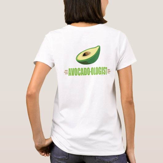 T-shirt Avocat drôle (Dos)