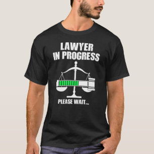 T-shirt Avocat en cours Droit École Droit Procureur étudia