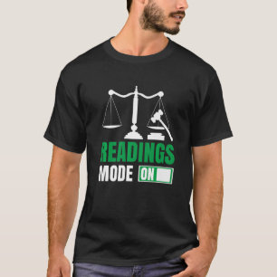 T-shirt Avocat étudiant en droit de l'école de droit en co