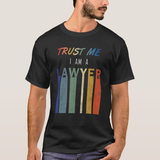 T-shirt Avocat Faites-moi confiance (Devant)