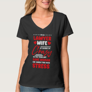 T-shirt Avocat Femme Conception pour Droit Paralegal pour