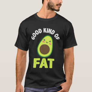 T-shirt Avocat Fruit Sain Guacamole Végétarien Végétalien