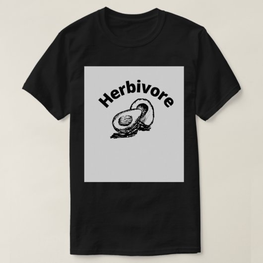 T-shirt Avocat herbivore (Design devant)