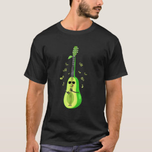 T-shirt Avocat Jouant De La Guitare Musicien Électro Acous