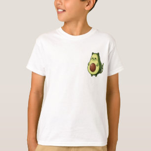 T-shirt Avocat Mignon Personnage Chatons Enfants