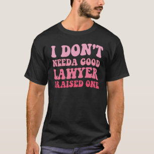 T-shirt Avocat Parents Père Mère Faculté de Droit