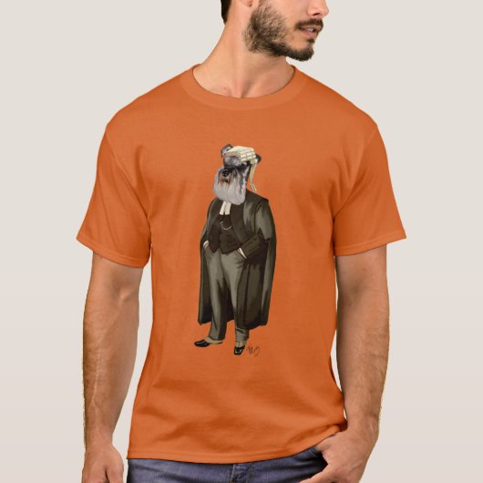 T-shirt Avocat Schnauzer (Devant)