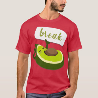 T-shirt avocate break drôle
