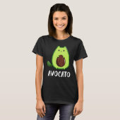 T-shirt Avocato Avocado Cat (Devant entier)