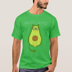 T-shirt Avocato Cat Avocado Costume