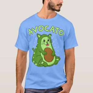 T-shirt Avocato végan hango avocat Vegan Cat