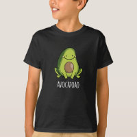 Avocatoad Drôle Avocado Toad Pun Dark BG