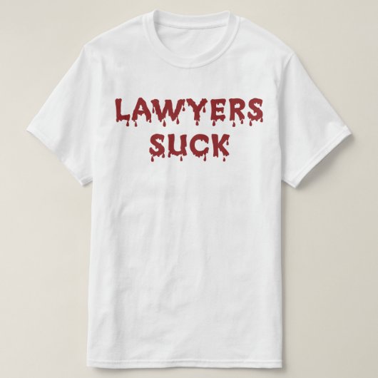 T-shirt Avocats Suck (Design devant)