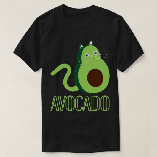 T-shirt Avocatto Avogato Avocato Avocado cat 1 (Design devant)