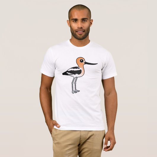 T-shirt Avocet américain (Devant entier)