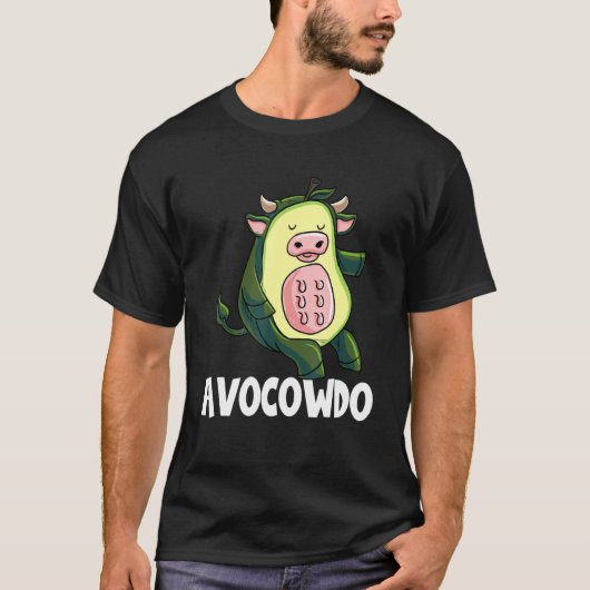 T-shirt Avocowdo Vache Avocat (Devant)
