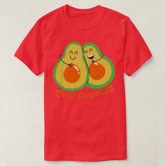 T-shirt Avocuddle 7 (Design devant)