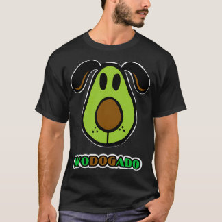 T-shirt Avodogado Drôle Chien mignon Visage Design Idéal P