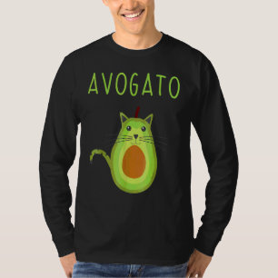 T-shirt Avogato Cinco De Mayo Cinco De Meow Cat Avocado 3