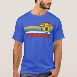 T-shirt Avogato Cute Kawaii Avocado Cat Mashup Cinco De Ma