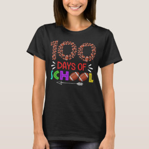 T-shirt Avoir des balles 100 jours Football Sport School