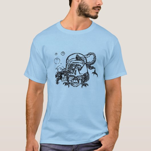T-shirt Avoir du sel - Chasseur sous-marin (Devant)