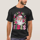 T-shirt Avoir Holly Xmas Jolly Noël Coquette Vibes W (Devant)