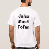 T-shirt Avoir l'amusement (Dos)