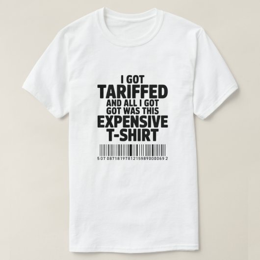 T-shirt Avoir Tariffé (Design devant)