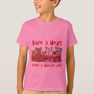 T-shirt Avoir un coeur