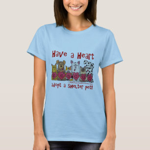 T-shirt Avoir un coeur