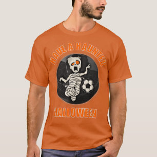 T-shirt Avoir un football de zombie Halloween ensorcelé