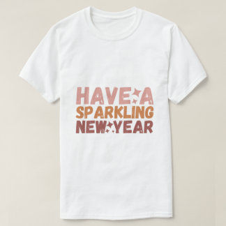 T-shirt Avoir Un Nouvel An Étincelant
