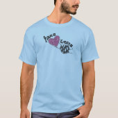 T-shirt avoir un tee coeur (Devant)