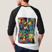 T-shirt Avoir Une Journée Abstraite Kinda (Dos)