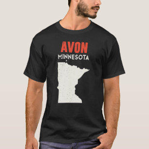 T-shirt Avon Minnesota USA State America Travel Minnesotan