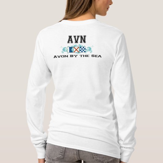 T-shirt Avon par la mer (Dos)