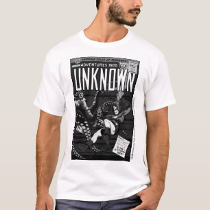T-shirt 'Avonturen in het onbekende' uit de jaren 