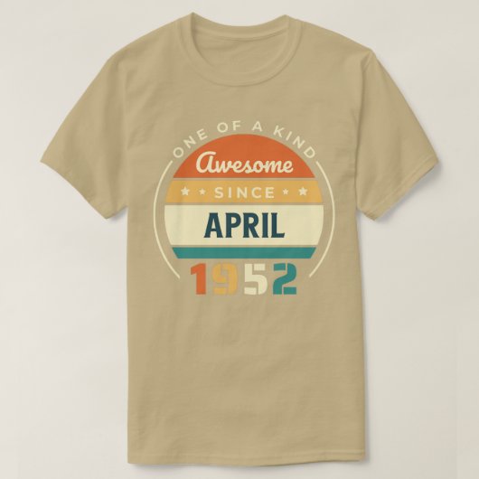 T-shirt Avril 1952 (Design devant)